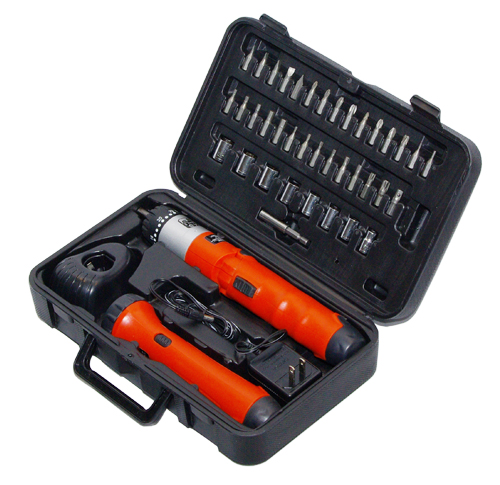 4.8V Cordless Screwdriver & Flashlight Kit